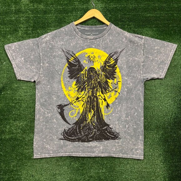 Sleep Token Take Me Back to Eden Rock Band Mineral Wash T-Shirt Extra Large - Picture 1 of 4